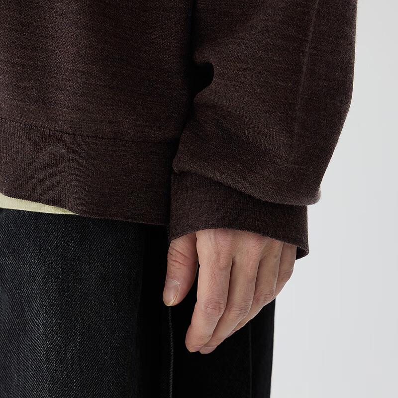 JNBY 2025 Spring New Arrival Wool Blend Knit Pullover Sweater