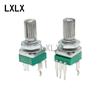 50PCS RK097 Potentiometer B2K~1M Ohm B2K 5K 10K 20K 50K 100K 500K 1M Ohm 3Pin 15mm Shaft Vertical Single Turn for Audio DIY