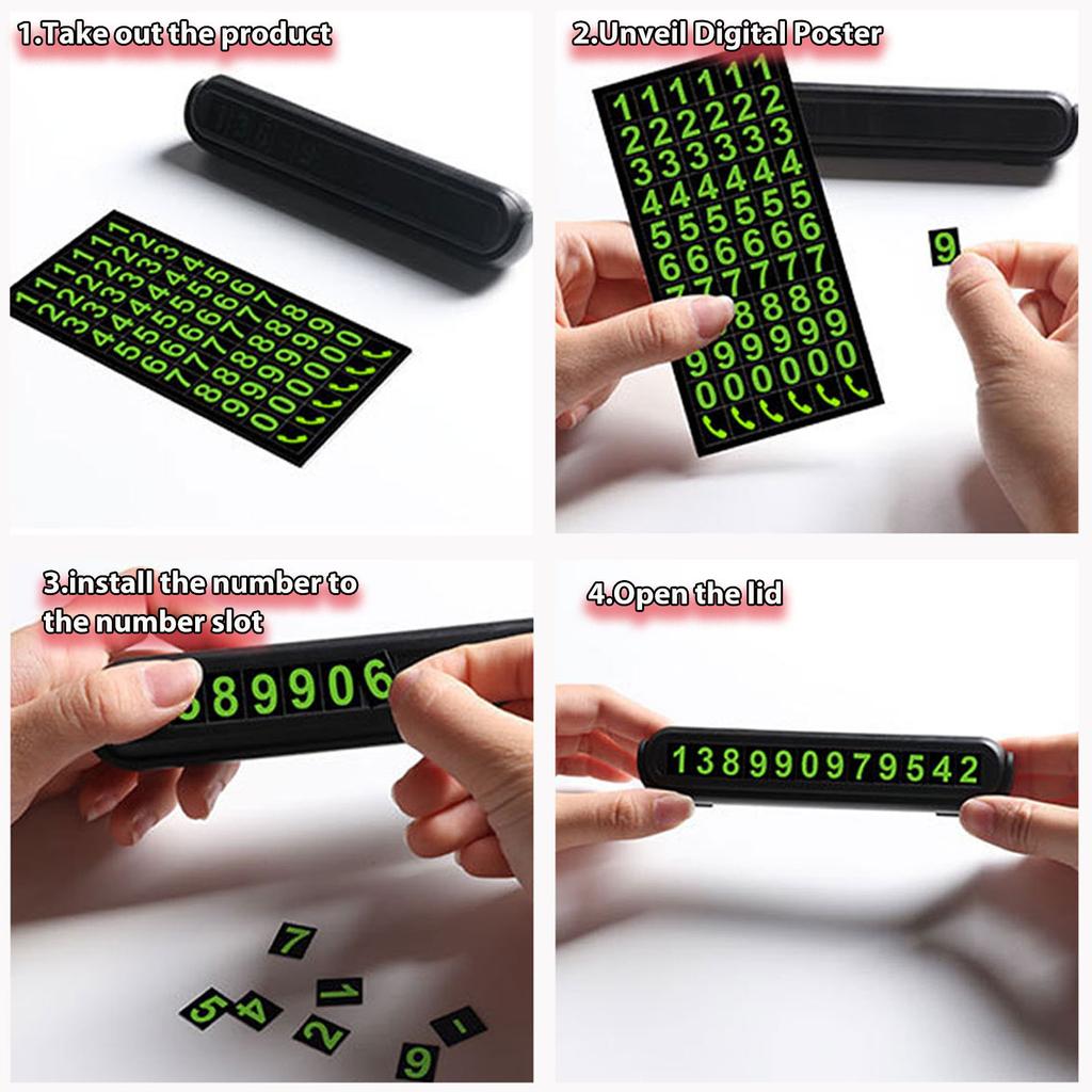 Светящаяся временная парковочная карта для автомобиля, ароматерапия для Volkswagen Polo Passat B5 B6 B7 B8 CC GOLF 4 5 6 Vento Arteon Caddy