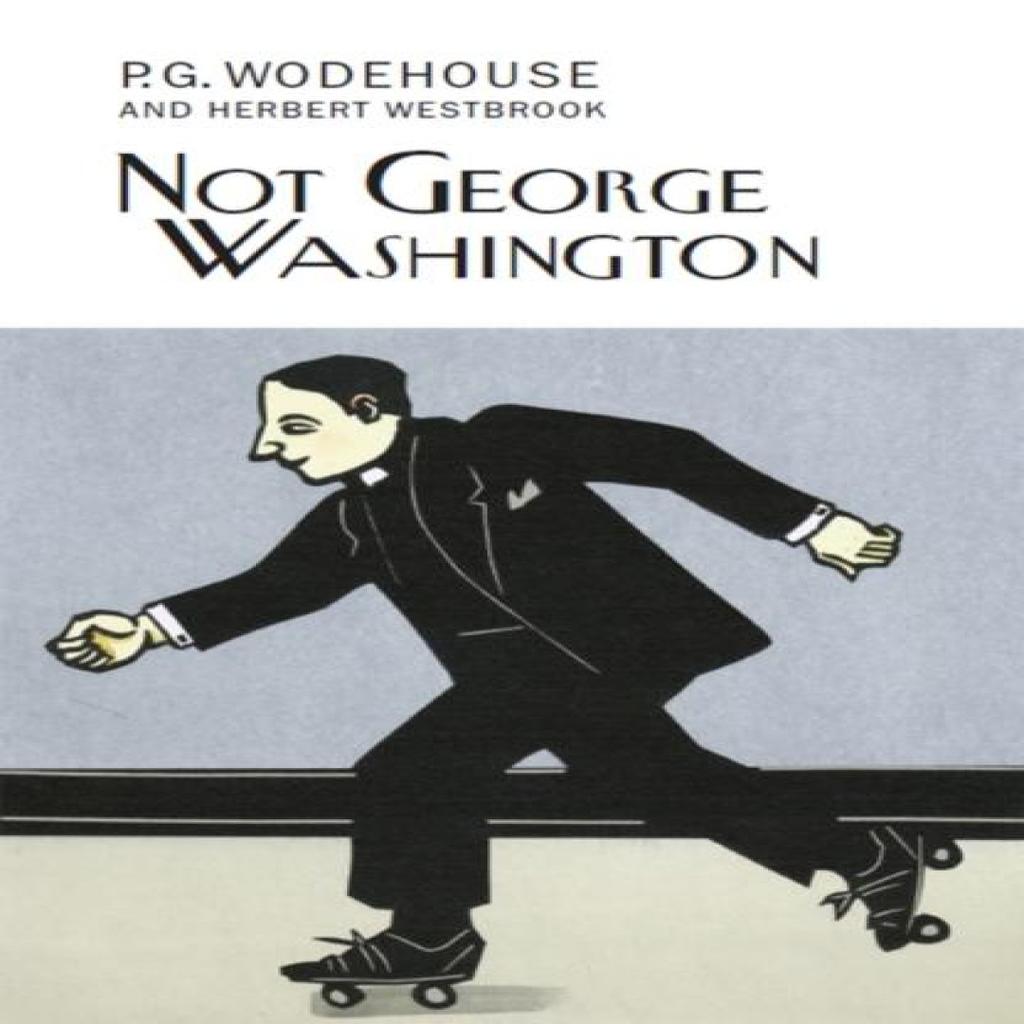 Not George Washington by P.G. Wodehouse Hardback Book 9781841591926