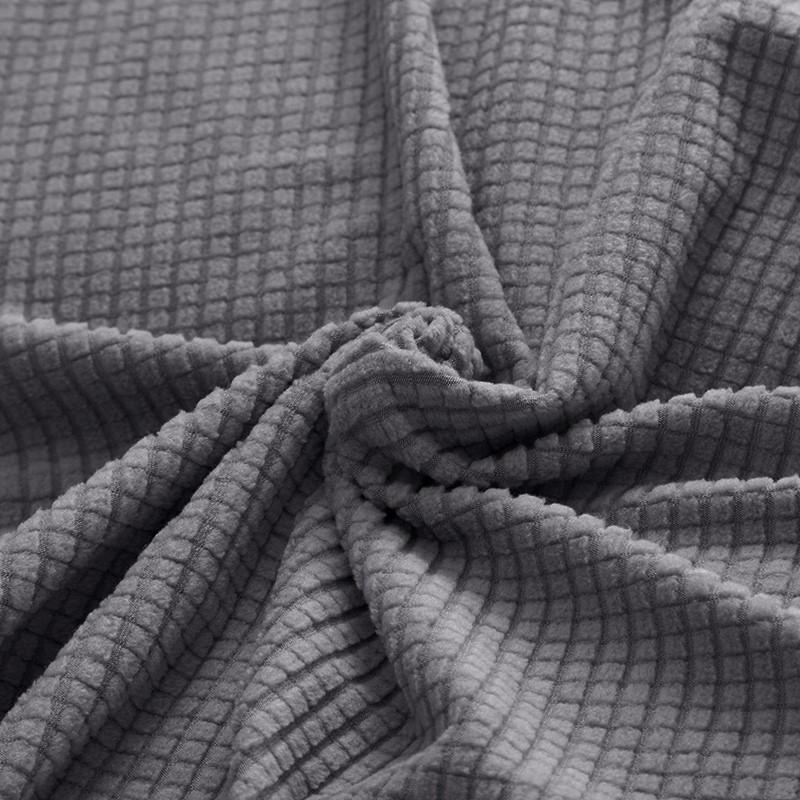 1 /2 /3 /4 Seater Thick Sofa Cover Soild Color Sofa Covers Jacquard Sofa Protector Cover For Living Room Non -Slip Cover Sofa Cover