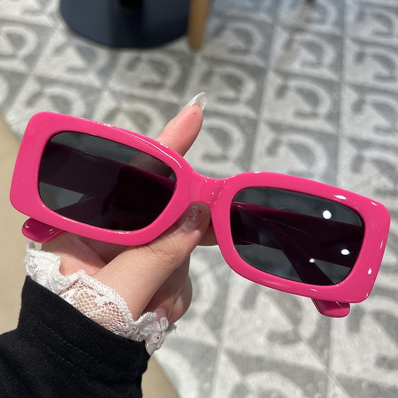 New Small Square Sunglasses Women Men Trendy Vintage Brand Designer Hip Hop Square Glasses Female Eyewear Uv400 Eyeglasses