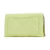 Tory Burch Kira Logo Diamond Quilted Chain Decor Napa Leather Shoulder Crossbody Wallet Women wallet Pear 154987-300