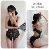 Sexy lingerie sexy temptation open file free onesie perspective suspenders chest pad pajamas women 04