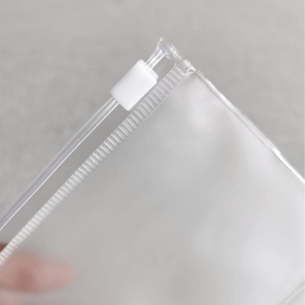 Сменный блок для системного блокнота A7 Mini 6 отверстий 10 штук карман на молнии прозрачный карман ПВХ карман для папки системный блокнот кольцо сменный блок для файлов