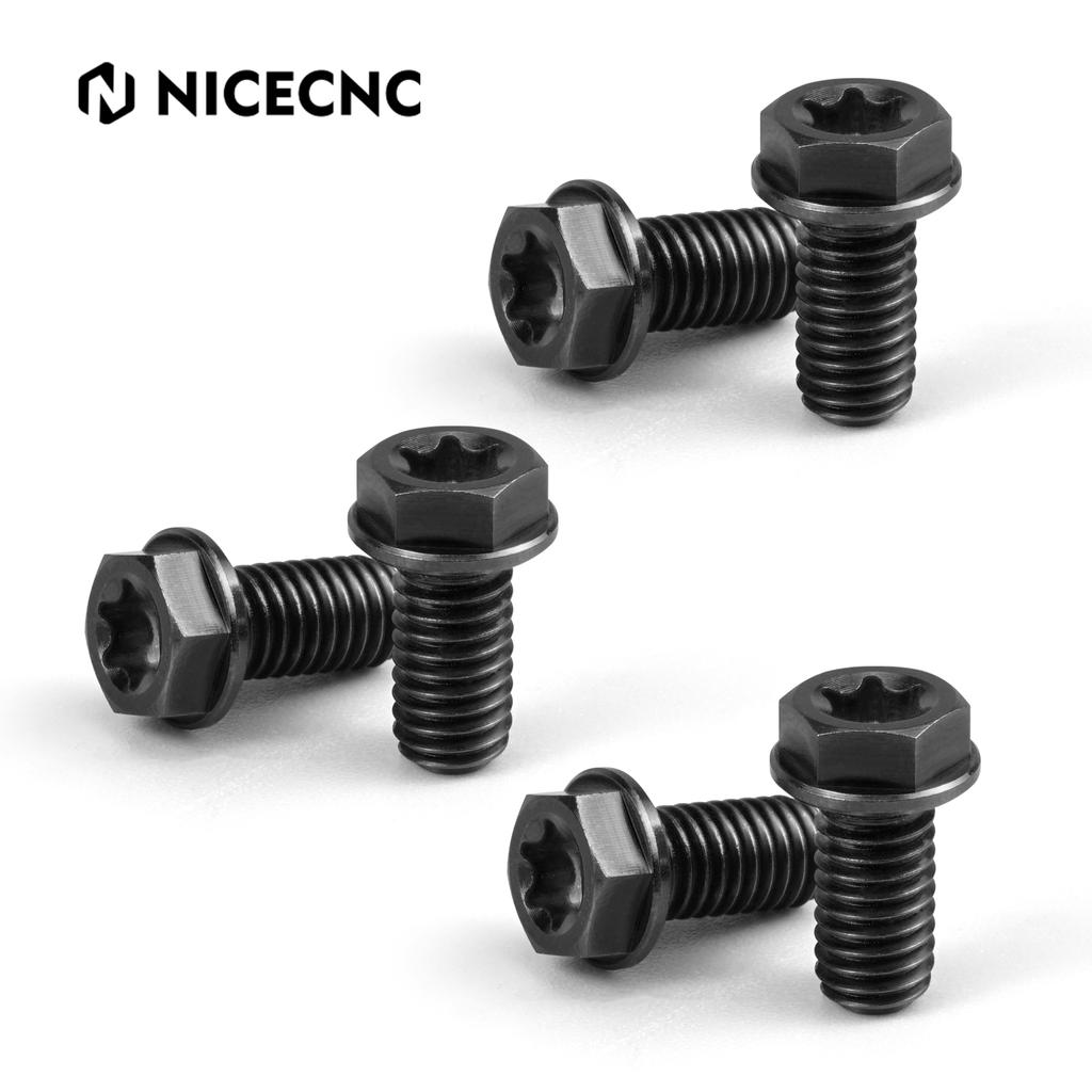 NICECNC Для Surron Light Bee X S L1E M5X10 M6X13 Передние Задние Винты Тормозного Диска Для Segway X160 X260 Электро-кроссовый Велосипед 2025