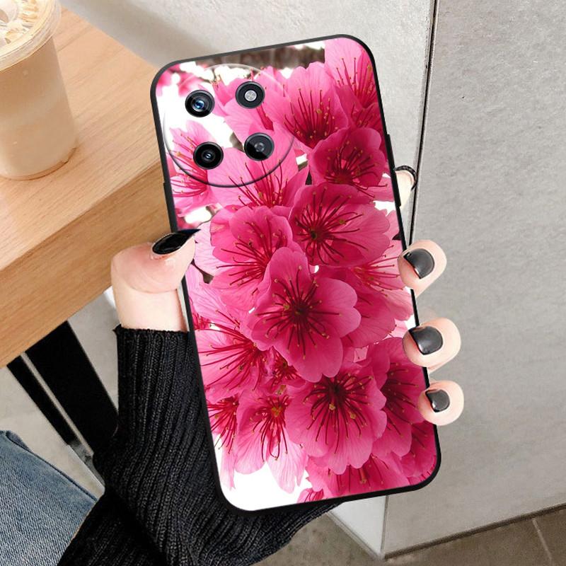 Чехол для Realme 11 4G Кошка Мода Силикон ТПУ Capa Fundas Для Realme 11 4G Расписной Милый Realme11 Мягкий Чехол Защитный Capa