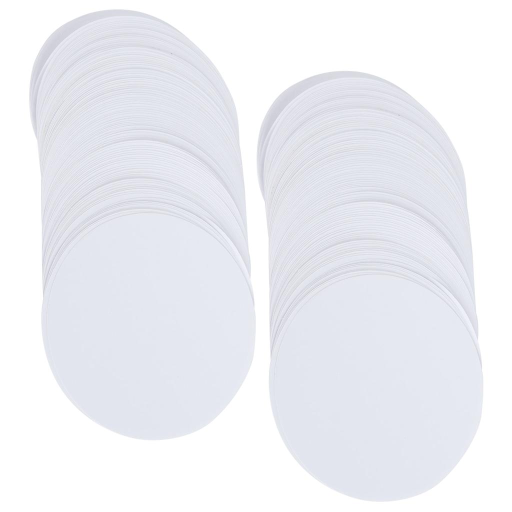 100Pcs Blank Badge Paper Photo Printer Machine Supplies DIY Painting HandMade Craft(58mm )