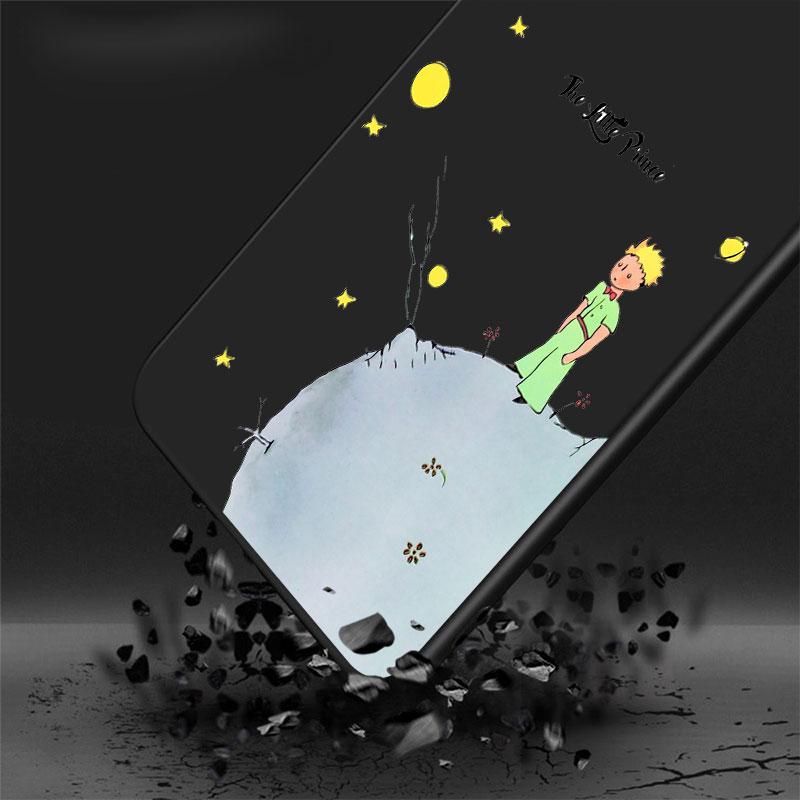 Черный чехол для телефона «Маленький принц» для Samsung Galaxy A71 A11 A12 A13 A32 A52 5G A22 A72 A21s A51 4G A52s A33 A53 A41, сумка