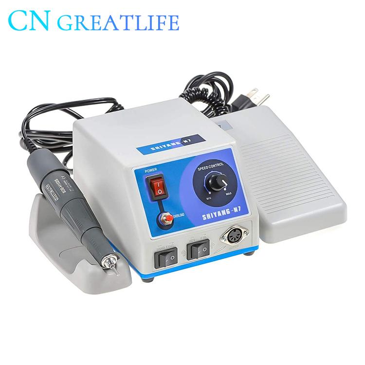 Портативный стоматологический полировальный станок N7, шлифовальный станок, стоматологический микромотор с полирующей ручкой 35000 об/мин H37L1
