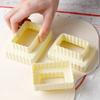 3Pcs/Set Square Biscuit Molds Diy Fondant Cookie Mold Cake Decor Tool Cookie Cutters Pastry Moulds Baking Supplies