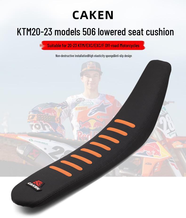 Понижающая подушка сиденья/Велосумка для 20-24 KTM EXC/EXC-F Off-road - Уменьшает высоту сиденья на 30 мм