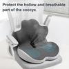 Seat Cushion with Backrest Memory Foam Back And Seat Cushion Pressure Relief Chair Seat Cushion for Office Workers Drivers Long Sitting Hours