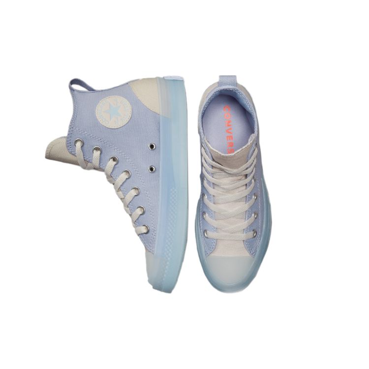 Converse All Star CX Chuck Taylor Trendy Color Block High Top Canvas Shoes Unisex Sneakers Mist-Blue A02309C
