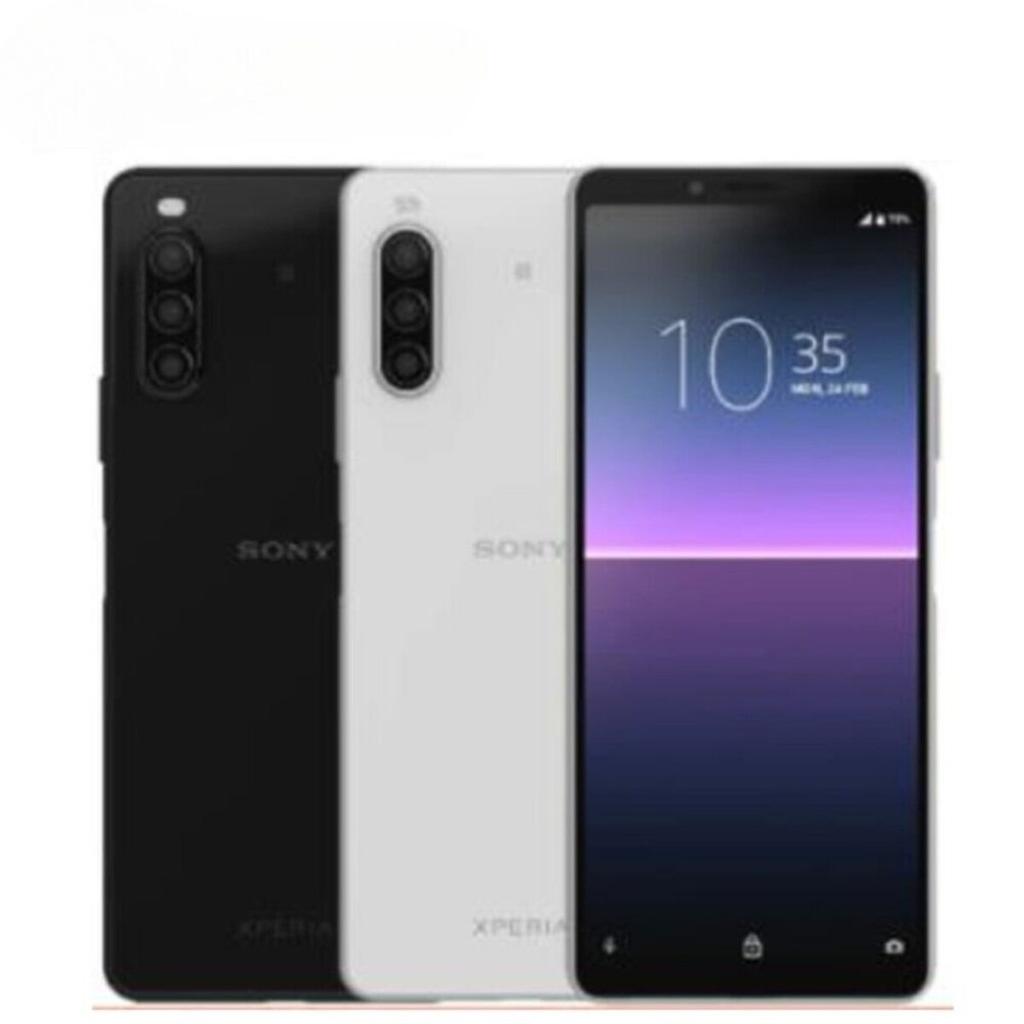 Восстановленный Sony Xperia 10 II 4G Оригинальный 4 ГБ ОЗУ 128/256 ГБ ПЗУ 12 МП 3600 мАч NFC Разблокированный смартфон