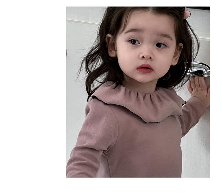 2025 Girls' Long-Sleeve Two-Piece Korean Set – New Autumn Arrival for Kids