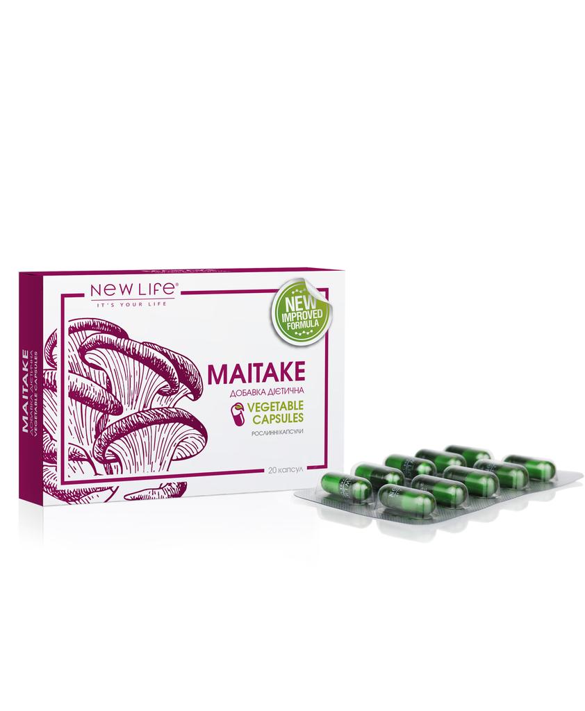 Майтаке Гриб New Life Добавка Диетическая (Онкопротектор, Иммуномодулятор, Снижение Веса, Усталость)