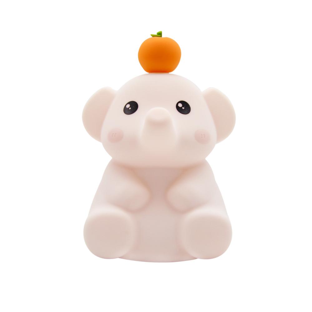 Силиконовый ночник с капибарой, милая панда, перезаряжаемый, с регулируемой яркостью, перезаряжаемый, ночник для сна, для детской комнаты