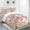 Luxury Brand Pink Gold Design Baroque King Queen Twin Full Bedding Sets Single Double Bed Duvet Cover Set And 2 Pcs Pillow Cover