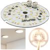 LED Panel Light 85V-265V Ceiling Lights LED Module 18W 1530LM Dimmable Ceiling Fan LED Light Replacement Panel LED Retrofit Kit