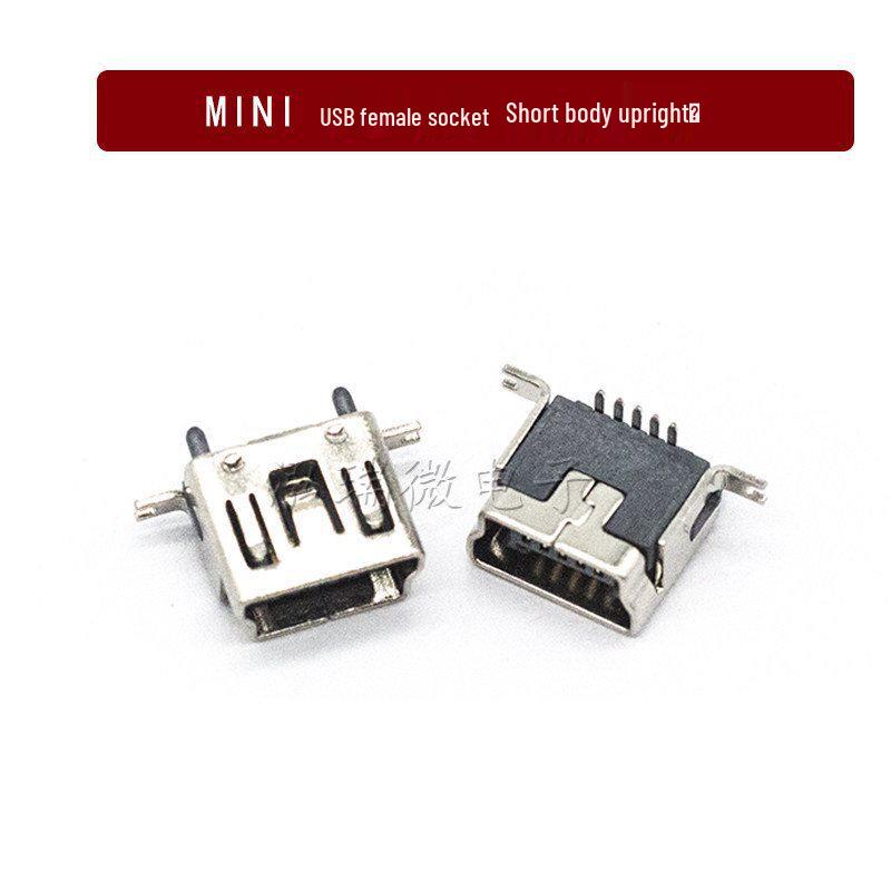 USB-разъем Female-Male Type-C, Type-A/B SMD с прямыми/изогнутыми контактами