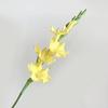 Artificial Gladiolus Flowers 22" Real Touch Flower with Long Stem 4 Full Blooms