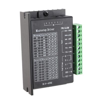 Драйвер шагового двигателя алюминиевый высокоскоростной оптическая изоляция TB6600 NEMA 172334 4.0A 42VDC