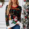 Reindeer Jacquard Christmas Collection Autumn/Winter Santa Claus Knit Sweater