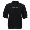 Ping Apparel Short Sleeve High Neck Shirt Kanoko Golf Undershirt Size S Women's (G Control Lightweight, Mesh) / / 622-4172202 010_Black,