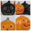 Фонарь из тыквы на Хэллоуин, украшение на батарейках, полая пластиковая тыква, украшение для наружного внутреннего декора