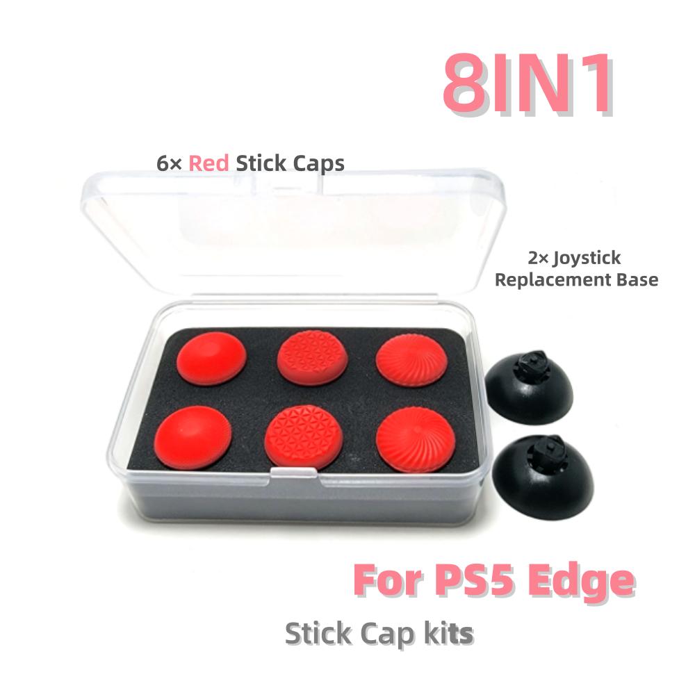Stick Module/Stick Caps For PS5 Edge Gaming Anti-Drift Electromagnetic 3D Analog Thumbstick Carbon Film/TMR Magnetic Joysticks 1