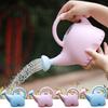 1.5L Watering Can Cartoon Elephant Watering Can Kids Watering Bottle with Removable Shower Head for Bonsai Trees Home Office Desktop Plants