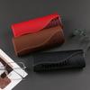 Protcetor Women Men Leather Glasses Case Sunglasses Case Storage Box Eyeglass Cases