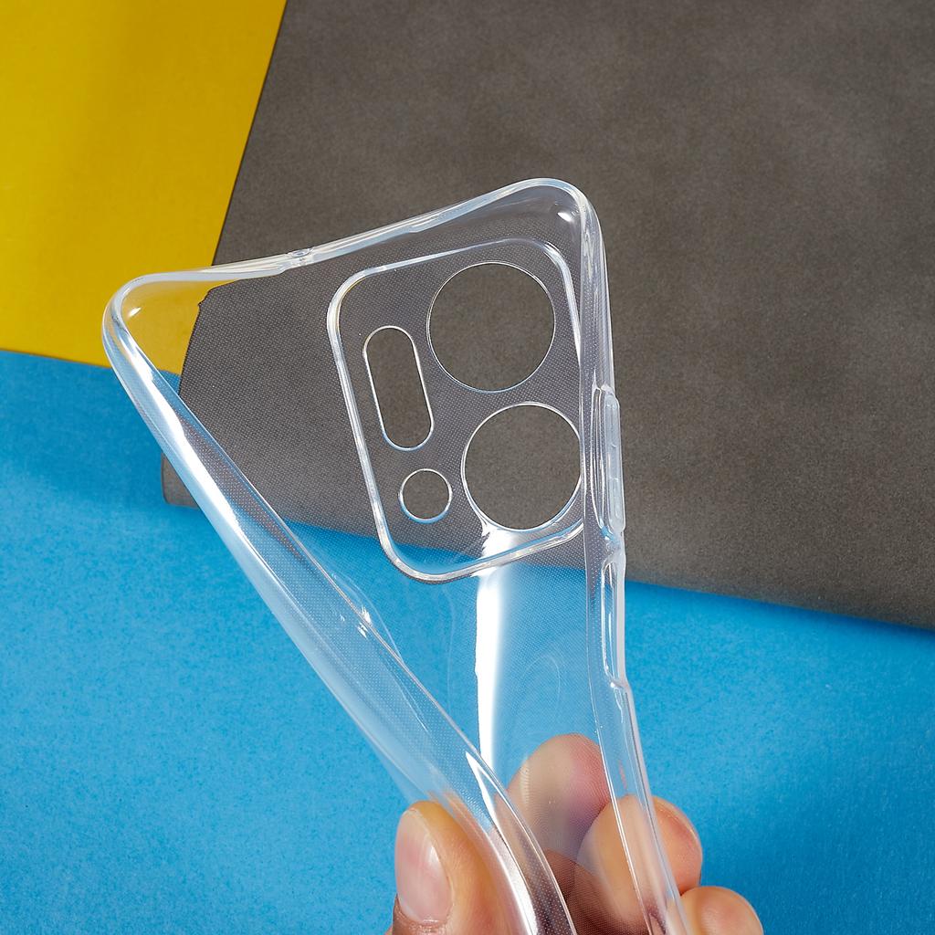 Противоударный чехол для Honor X7a 5G/4G Мягкий ТПУ чехол Прозрачный 1,5 мм Чехол для телефона