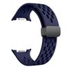 Ремешок из силикона с магнитной застежкой без зазоров для Samsung Galaxy Watch8 Classic 46 мм, браслет для Samsung Watch8 44-40 мм.