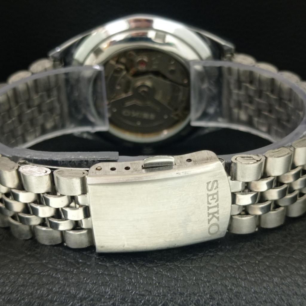 ВИНТАЖНЫЕ АВТОМАТИЧЕСКИЕ SEIKO 6309A ВОССТАНОВЛЕННЫЕ ЯПОНСКИЕ МУЖСКИЕ ЧАСЫ С БЕЛЫМ ЦИФЕРБЛАТОМ a442673-1