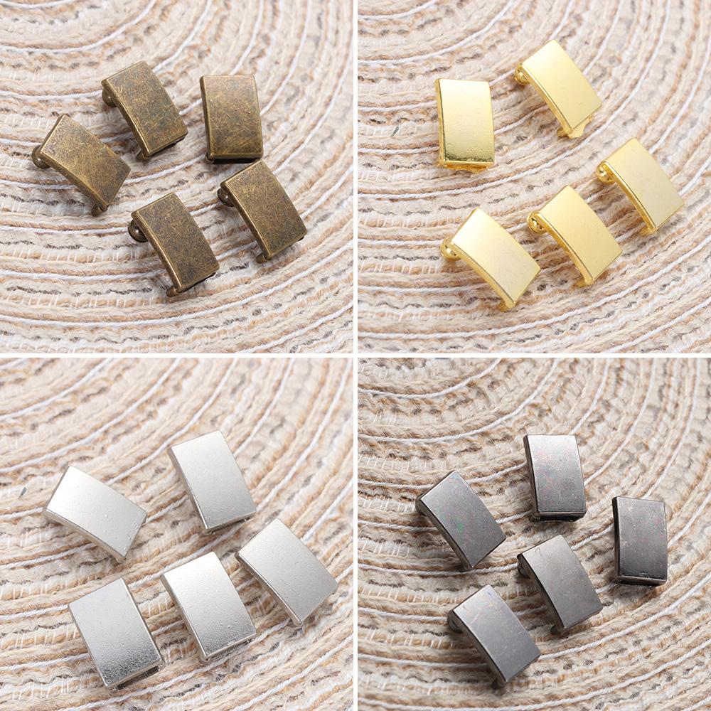 5pcs 4 Colors Ultra-small 12.5*8mm DIY Shoes Clothes Doll Bag Buckles Belt Buckle Sewing Accessories
