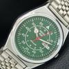 ВИНТАЖНЫЕ ОТРЕМОНТИРОВАННЫЕ МУЖСКИЕ АВТОМАТИЧЕСКИЕ ЧАСЫ SEIKO 5 6309A ЯПОНИЯ ЗЕЛЕНЫЕ a442209-1