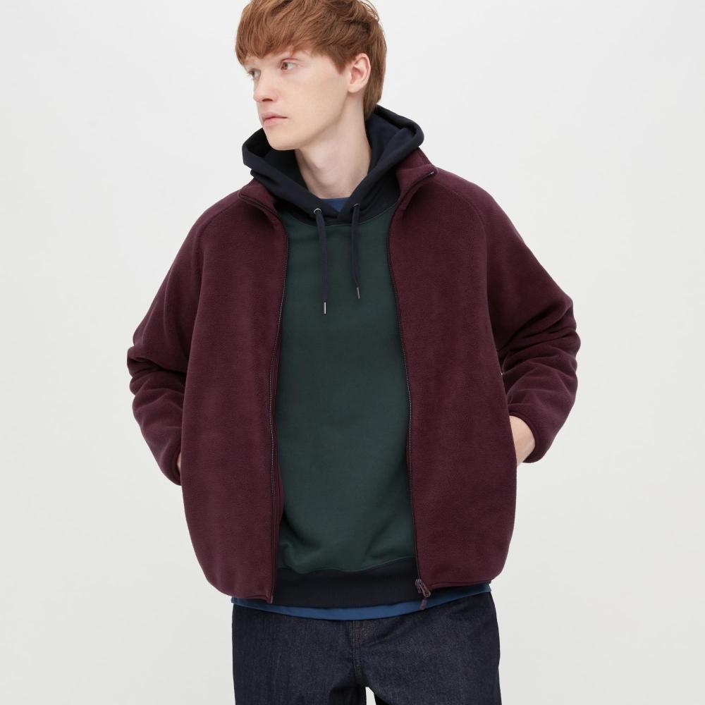 Uniqlo Japan Fleece Full Zip Jacket  Long Sleeve 