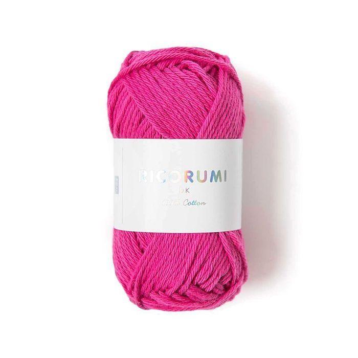 Coton pour Amigurumi - RICO DESIGN - Ricorumi - 25g - Fuchsia - 100% coton