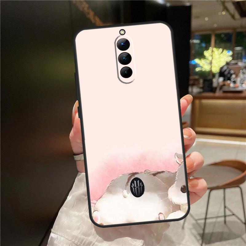 Hamsters Case For ZTE Nubia Red Magic 8S 8 9 Pro Plus Red Magic 6 7 Pro 6S 7S Pro 5G 5S 6R Funda