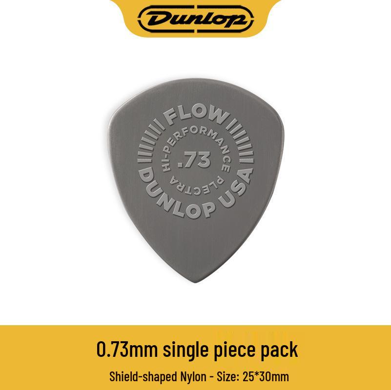 Dunlop 541R FLOW Electric Guitar Pick: Nylon Non-slip, Wear-resistant for Speed Picking & Strumming.