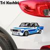 Tri Koshki KCS471 мультяшный классический синий ВАЗ 2105 наклейка для автомобиля ПВХ наклейки наклейка на бампер автомобиля ноутбук холодильник стена для ноутбука