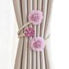 Punch-free Flower Curtain Tie Decorative Curtain Straps High-end Curtain Tieback  Living Room