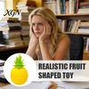 Stress Relieving Gadgets Fake Pineapple Relief Toy, Realistic Squeeze Portable Decompression Toys Slow Rebound Fruit Sensory Toy for Anxiety Reduction