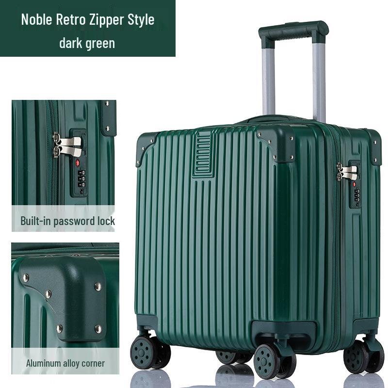 Многофункциональный 18-дюймовый чемодан для ручной клади для девочки с замком TSA и 20-дюймовым отделением для хранения