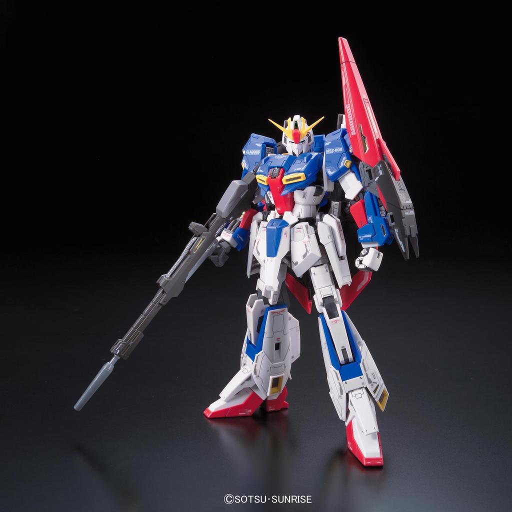 BANDAI SPIRITS RG Мобильный костюм Zeta Gundam Zeta Gundam Масштабная пластиковая модель MSZ-006 1/144 Предварительно окрашенный