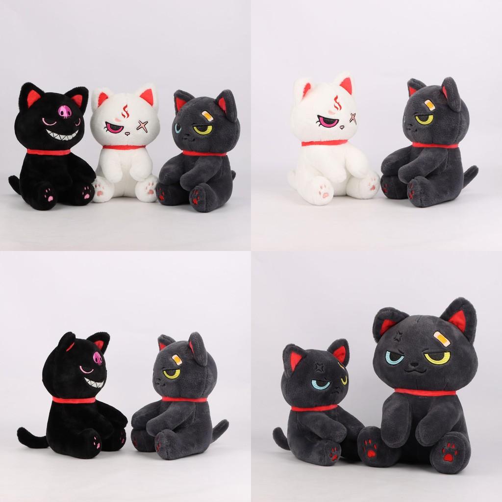 Темный пиратский Хэллоуин кот мягкая игрушка мультяшный смешной девочка дети подарок праздник