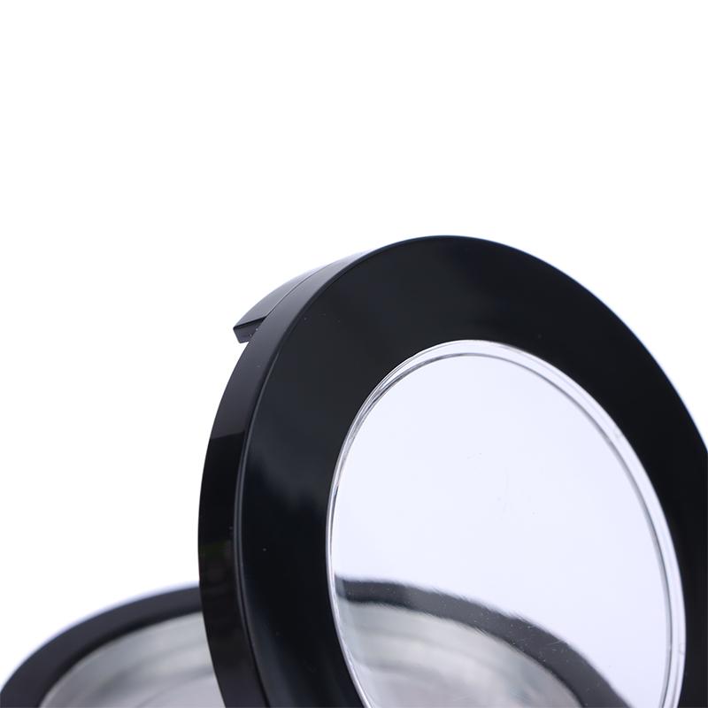 Круглая двухслойная пустая коробка на воздушной подушке с зеркалом, румяна, тени для век, пустая коробка, аксессуары для макияжа, дорожные аксессуары, косметичка