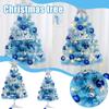 Christmas Tree Artificial Christmas Tree With Lights Including Christmas Decorations Flocking Perfect Christmas Decorations For Home